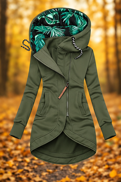 Ingrid - Hooded Longline Jacket