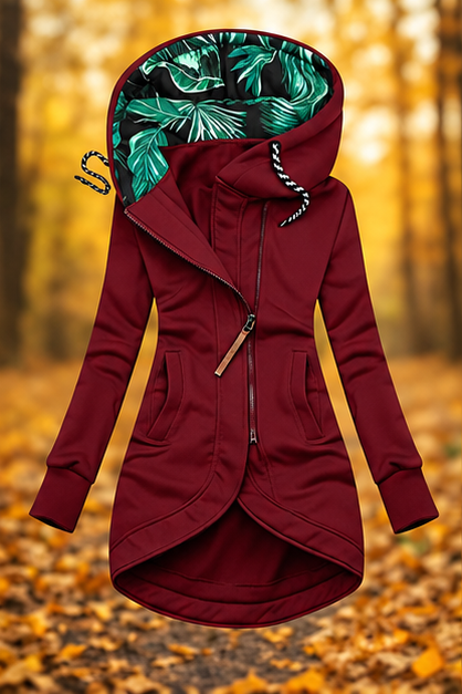 Ingrid - Hooded Longline Jacket
