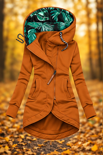 Ingrid - Hooded Longline Jacket
