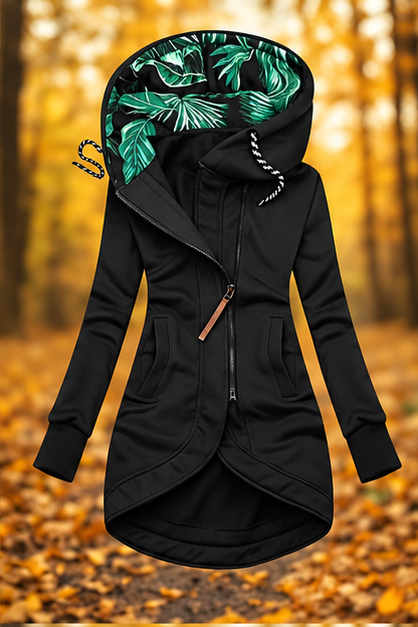 Ingrid - Hooded Longline Jacket