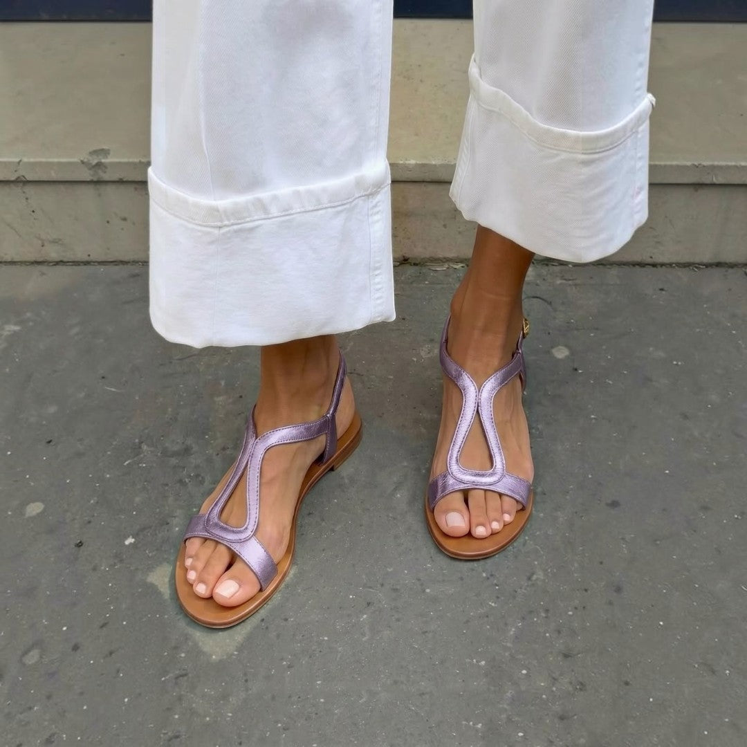 Madison | Strappy Flat Sandals