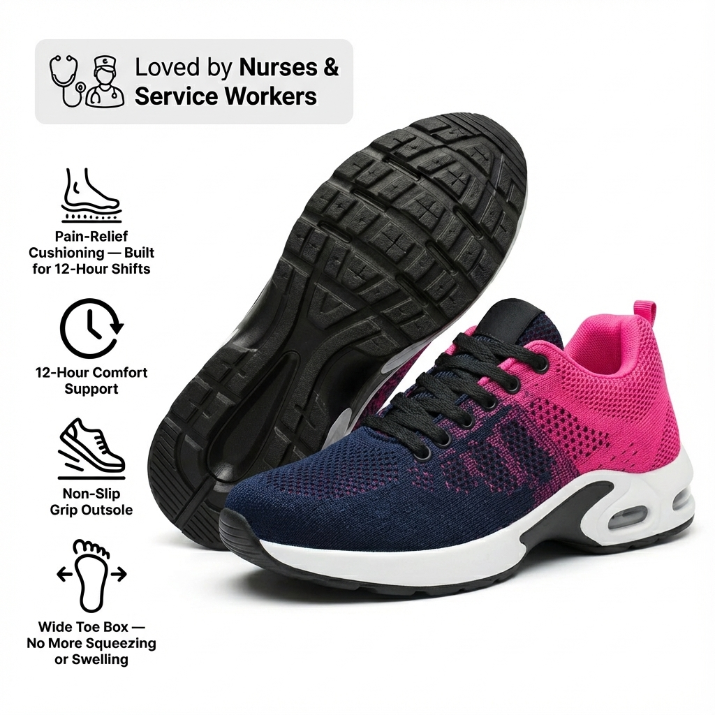 Hope - Cushioned 12-Hour Shift Shoes