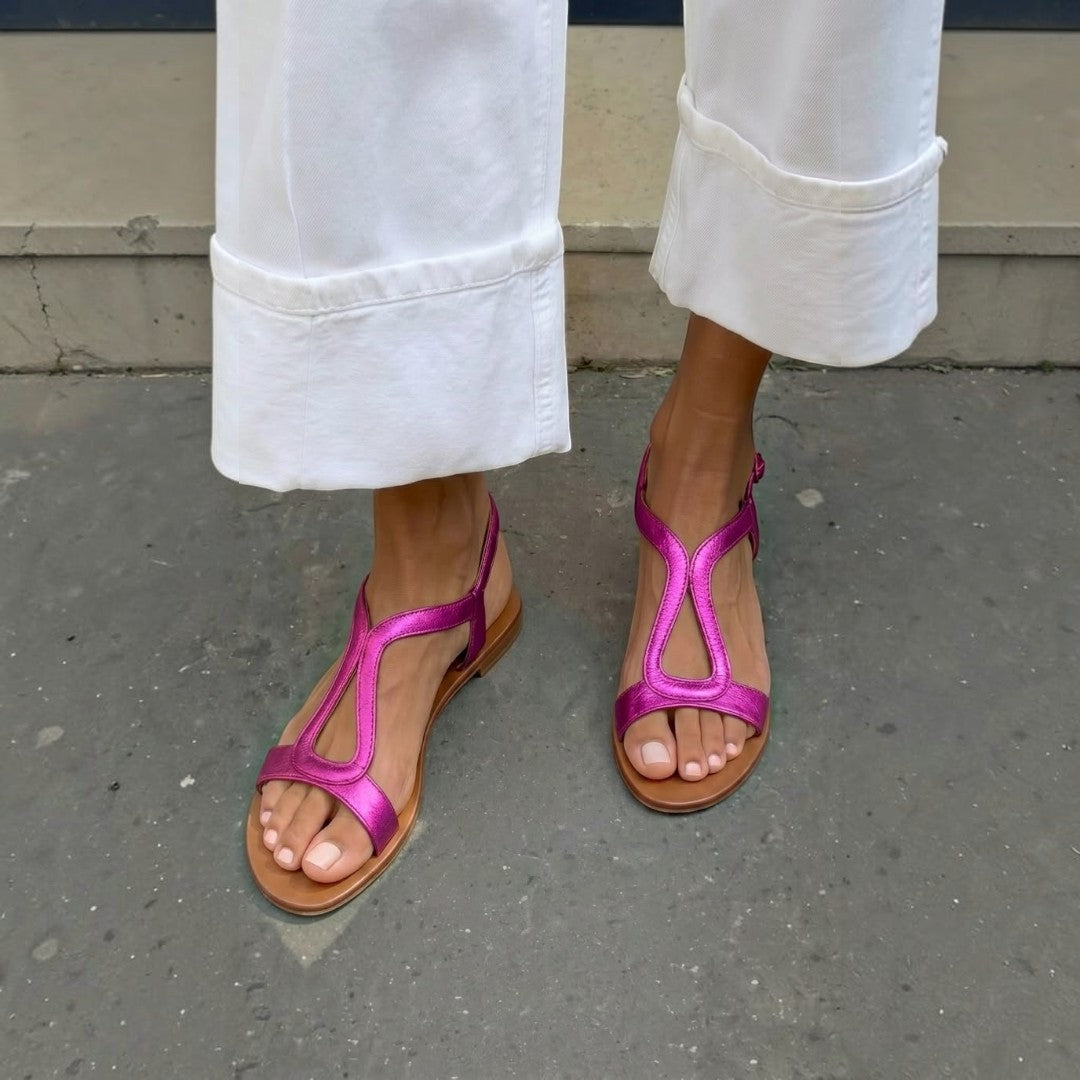 Madison | Strappy Flat Sandals