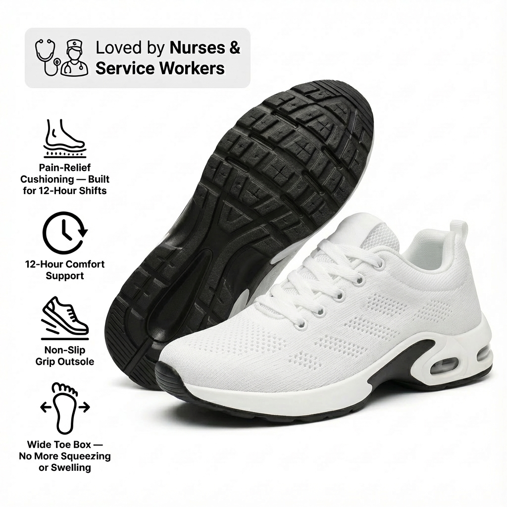 Hope - Cushioned 12-Hour Shift Shoes