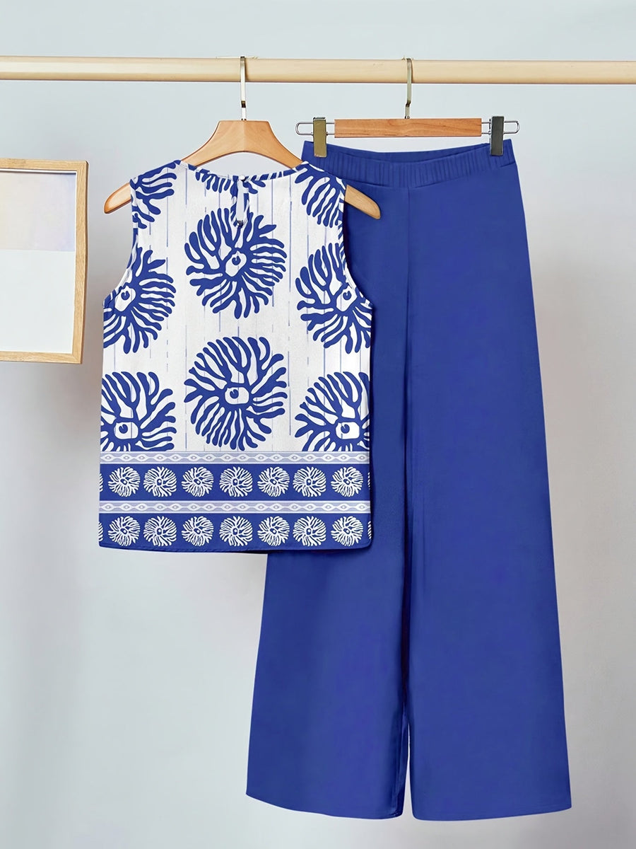 Ashley | Two-Piece Floral Set