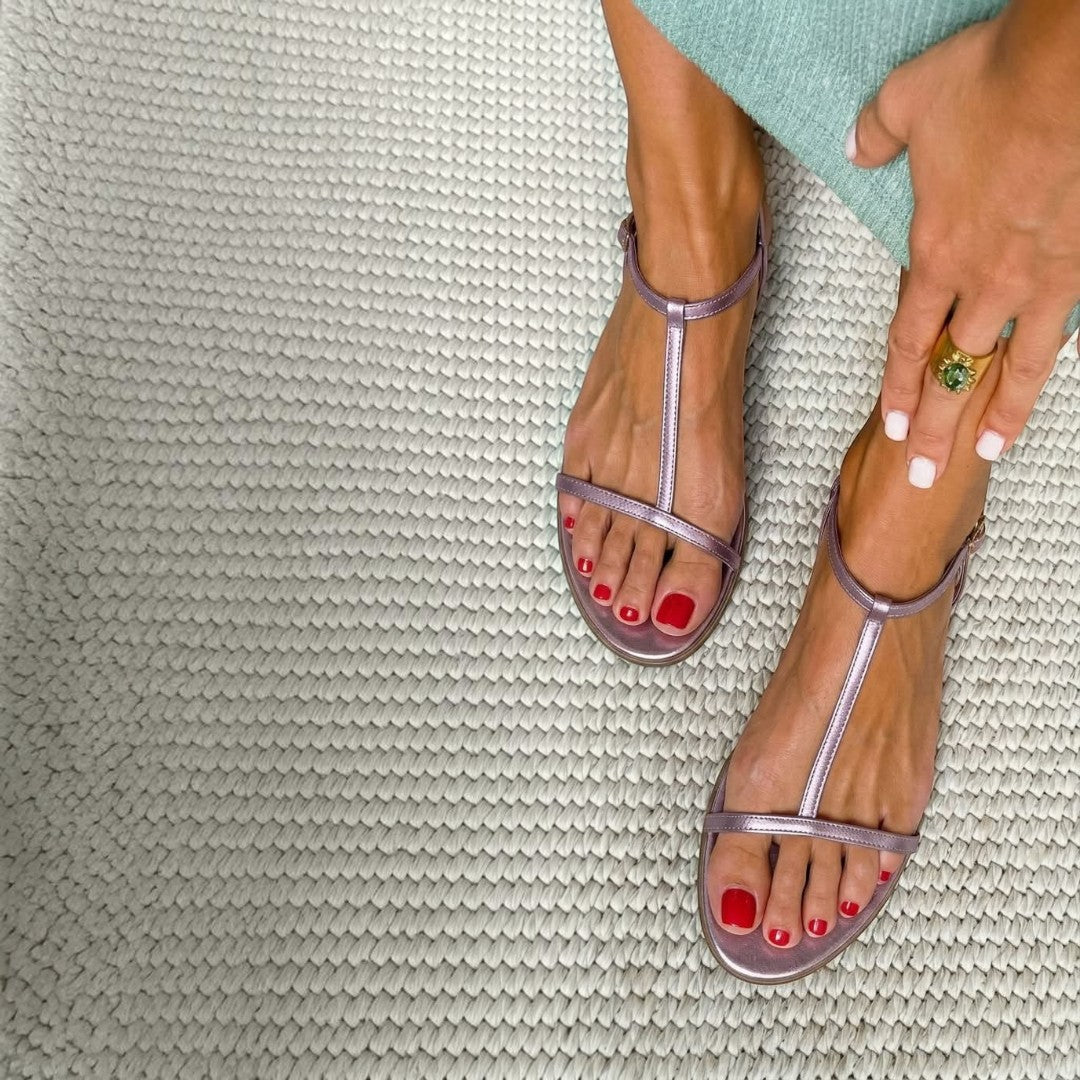 Vanessa | Strappy Flat Sandals