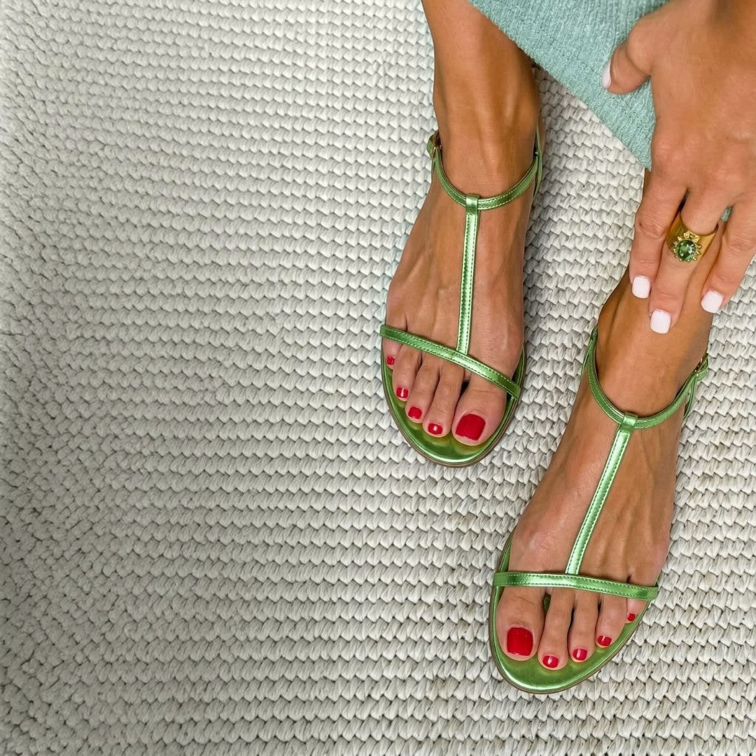 Vanessa | Strappy Flat Sandals