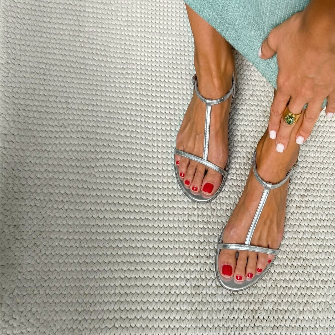Vanessa | Strappy Flat Sandals