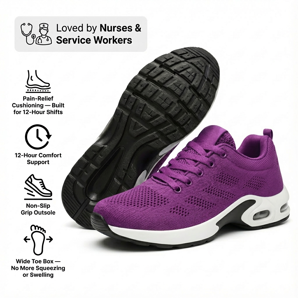 Hope - Cushioned 12-Hour Shift Shoes