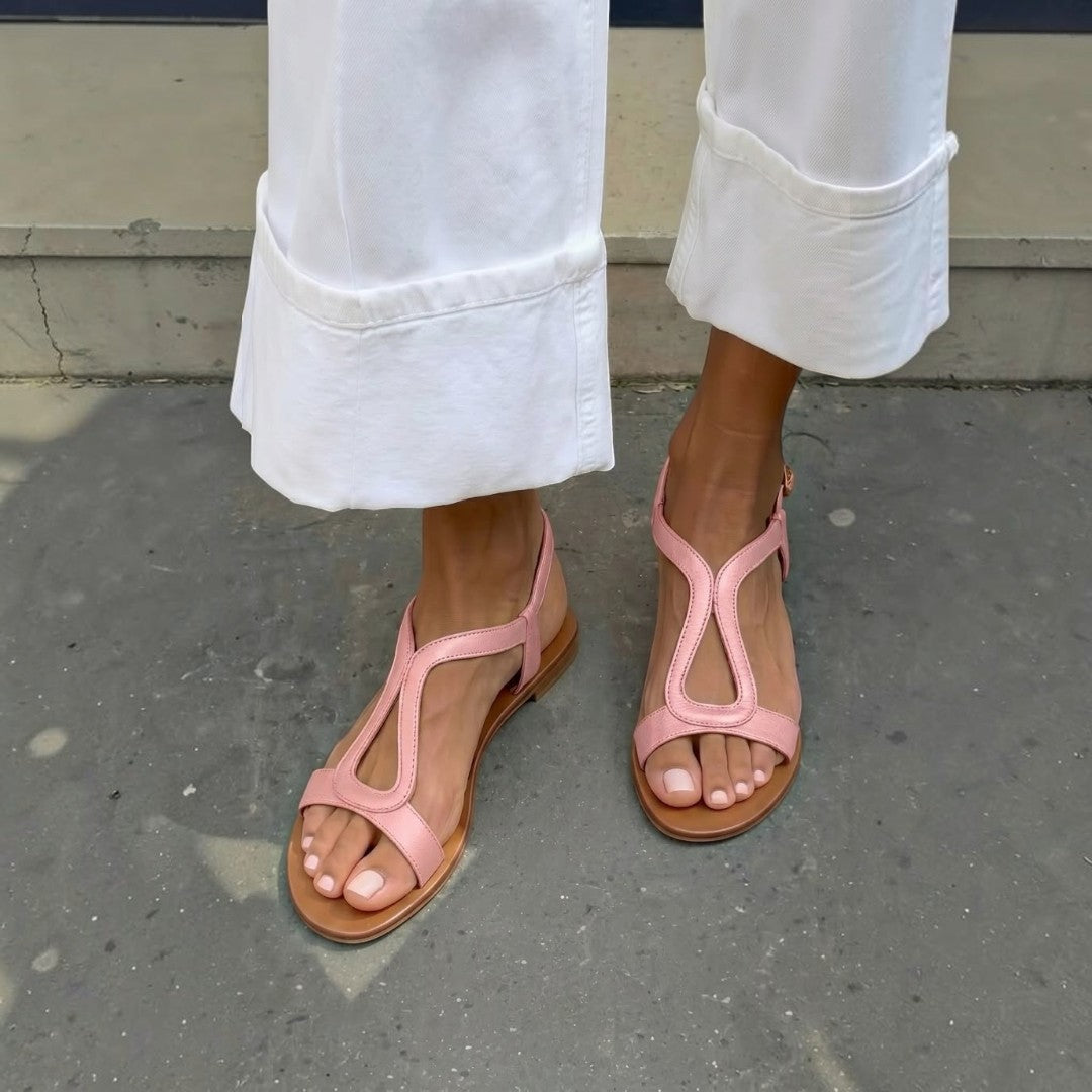 Madison | Strappy Flat Sandals