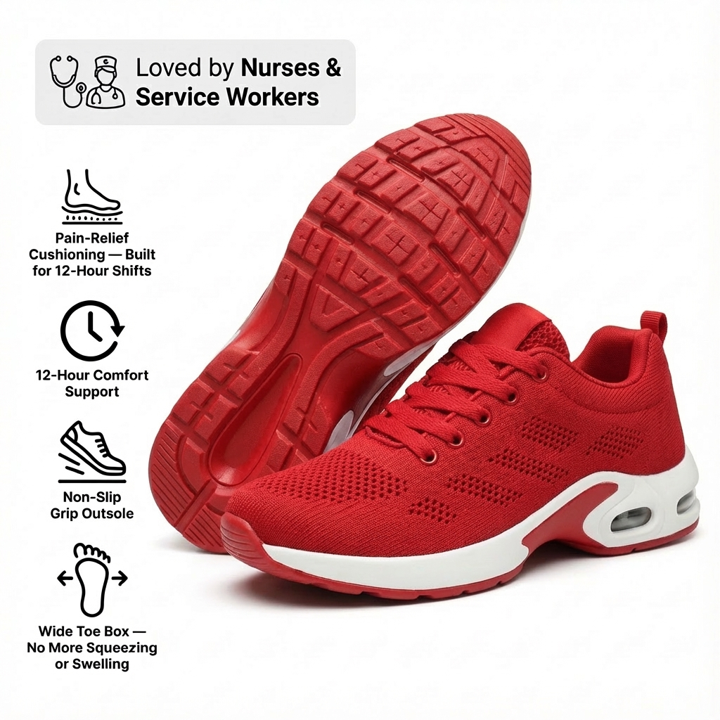 Hope - Cushioned 12-Hour Shift Shoes