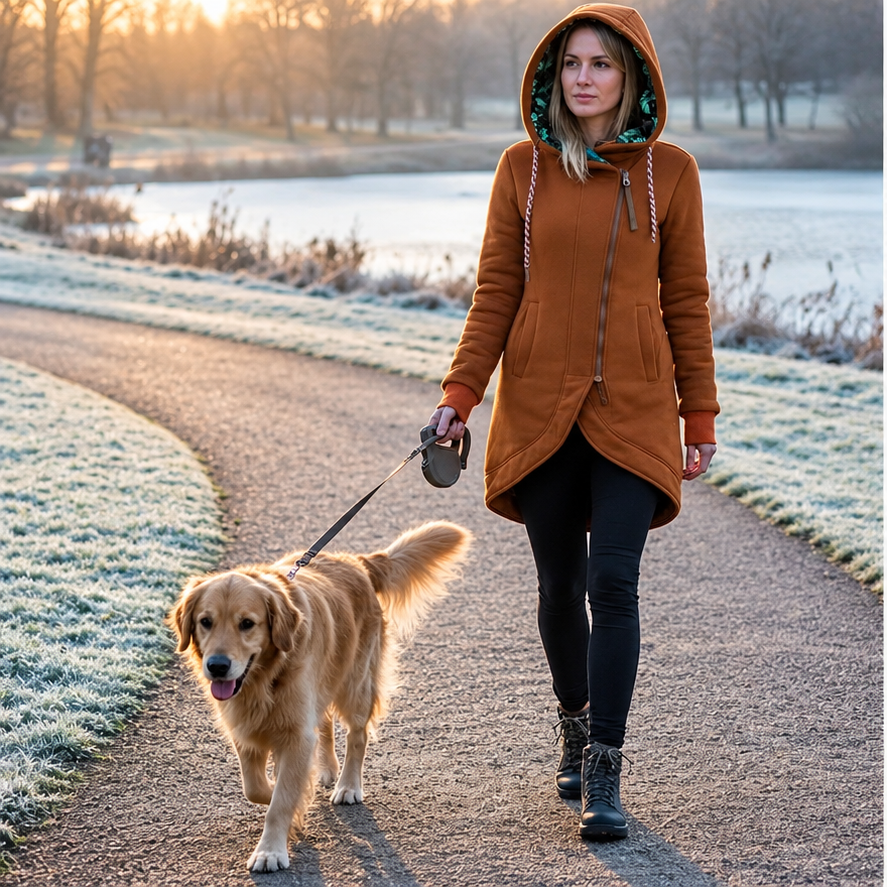 Ingrid - Hooded Longline Jacket