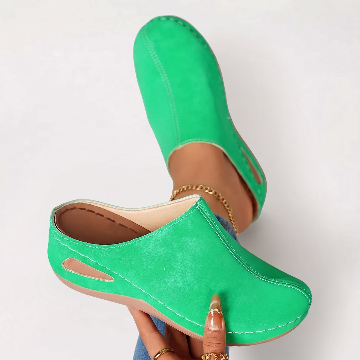 Colleen - Unlined Orthopedic Slippers