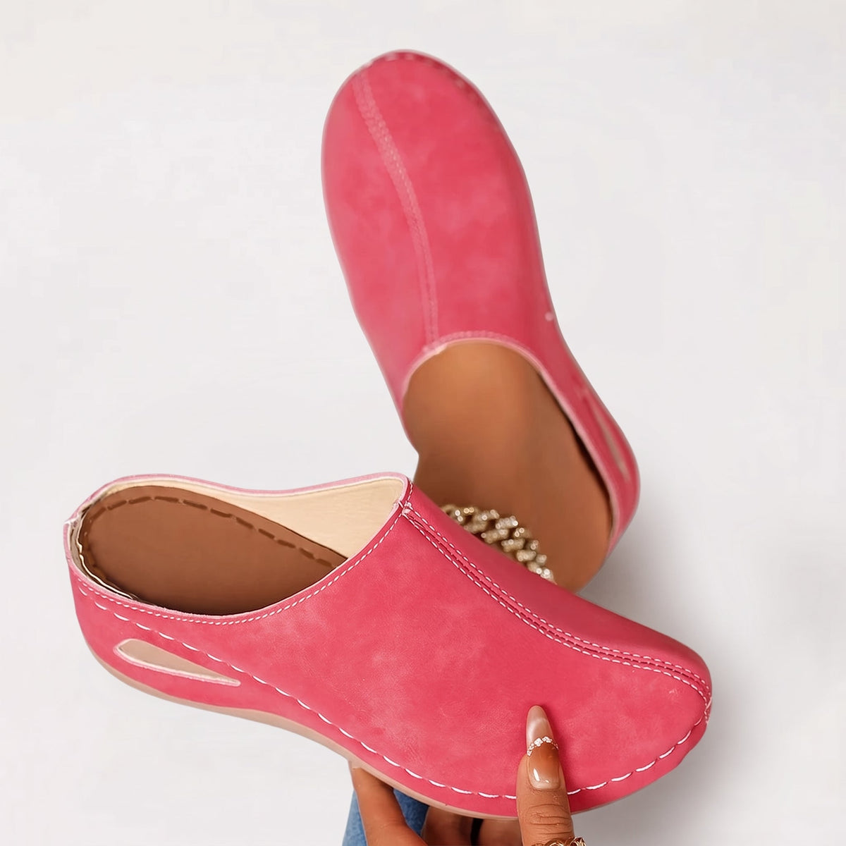 Colleen - Unlined Orthopedic Slippers