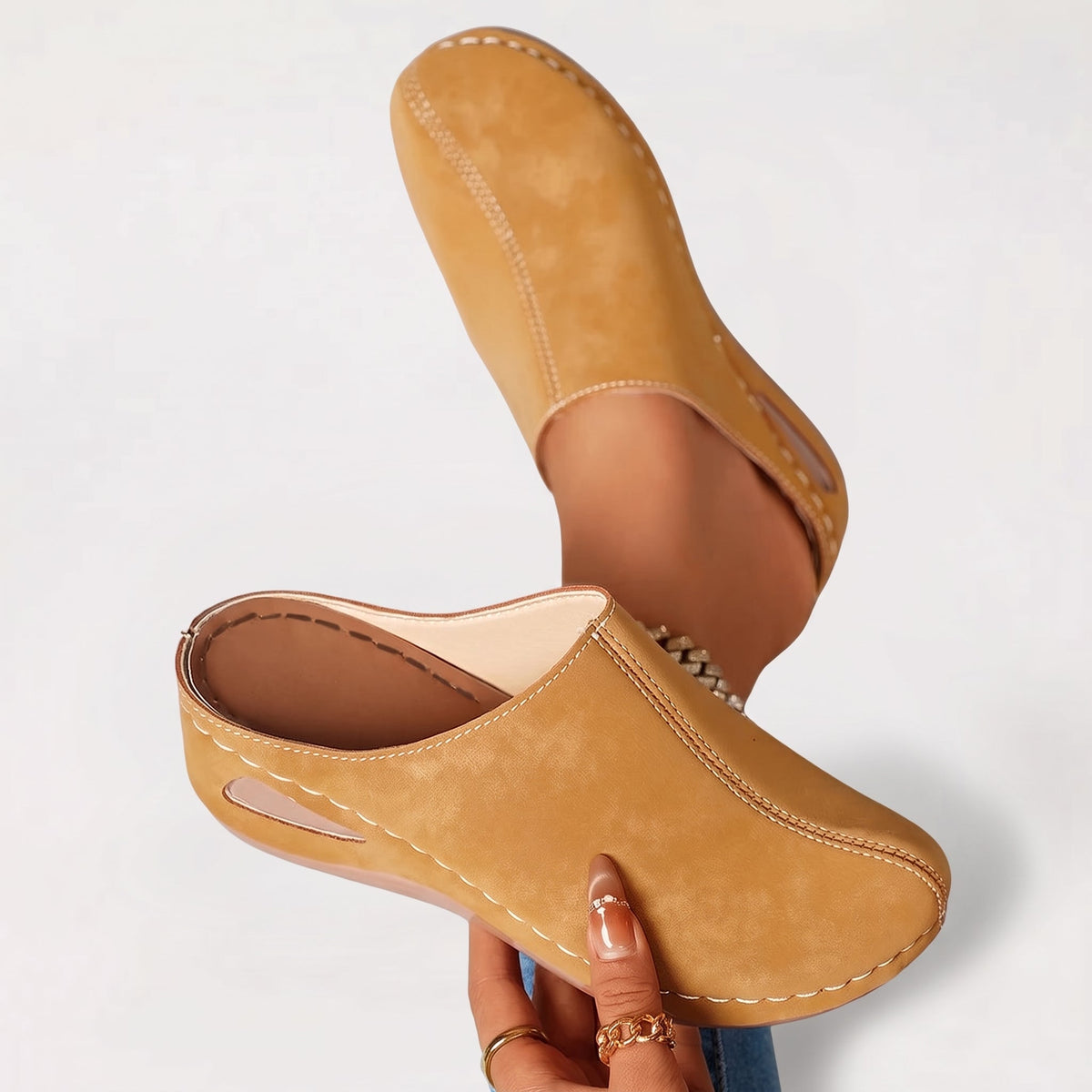Colleen - Unlined Orthopedic Slippers